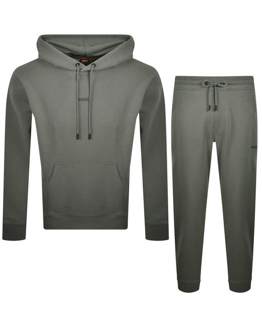 Boss Green Boss We Small Hood Tracksuit for men