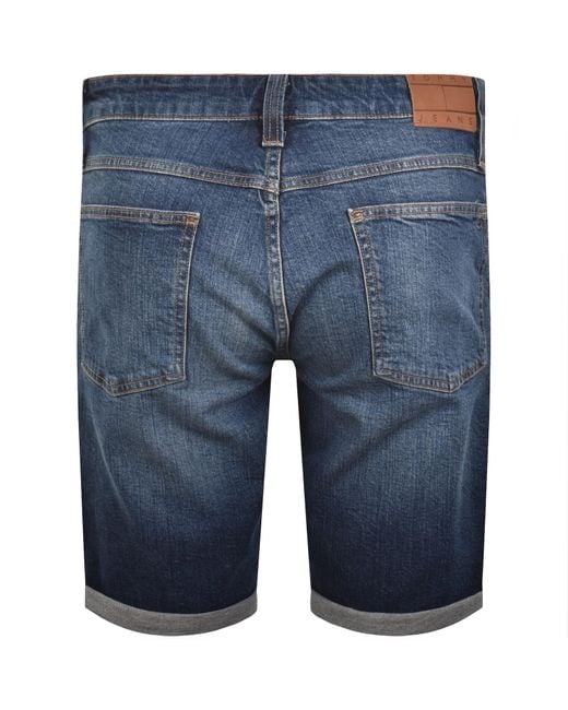 Tommy Hilfiger Blue Ronnie Shorts Dark Wash for men