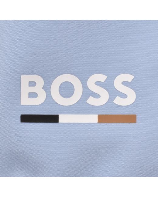 BOSS BUSINESS Blue Boss Swordfish Swim Shorts for men