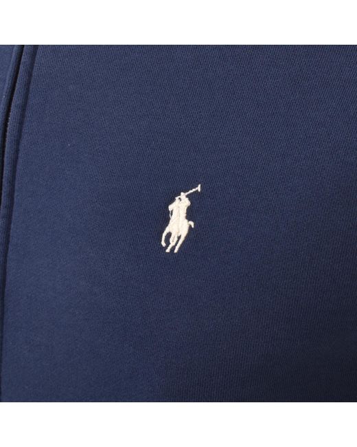 Ralph Lauren Blue Full Zip Sweatshirt for men