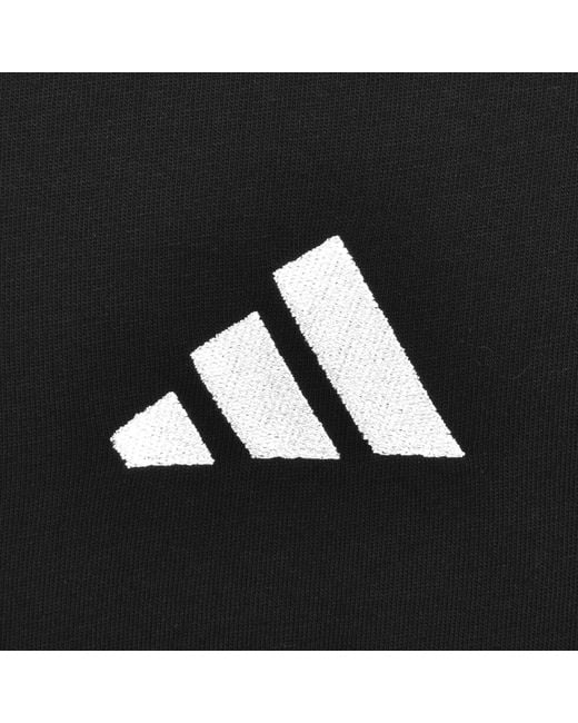Adidas Black Logo Vest for men