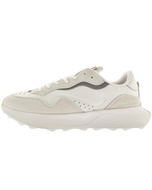 Tommy Hilfiger White Runner Trainers for men
