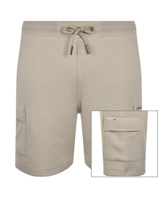 Luke 1977 Natural Dr Bossa Cargo Shorts for men