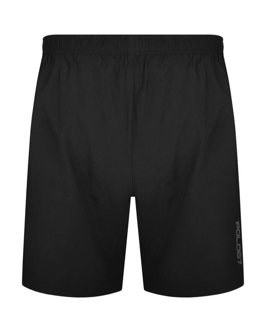 Ralph Lauren Black Athletic Shorts for men