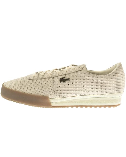 Lacoste Natural Aura 126 Trainers Off for men