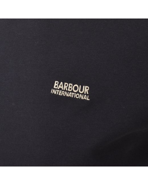Barbour Black Torque Tipped T Shirt for men