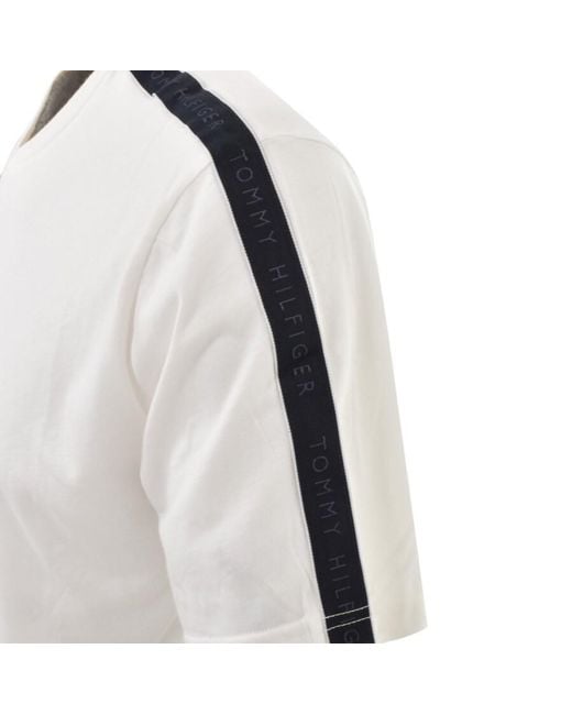 Tommy Hilfiger Gray Logo T Shirt for men