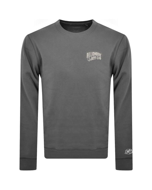 BBCICECREAM Gray Small Arch Logo Sweatshirt for men