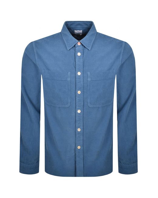 Paul Smith Blue Long Sleeved Shirt for men