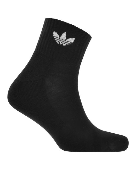 Adidas Originals Metallic 6 Pack Mid Ankle Socks for men
