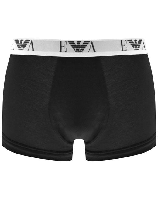 Armani Blue Emporio Underwear 3 Pack Boxer for men