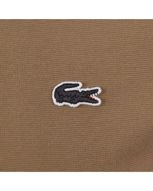 Lacoste Brown Core Essentials Polo for men