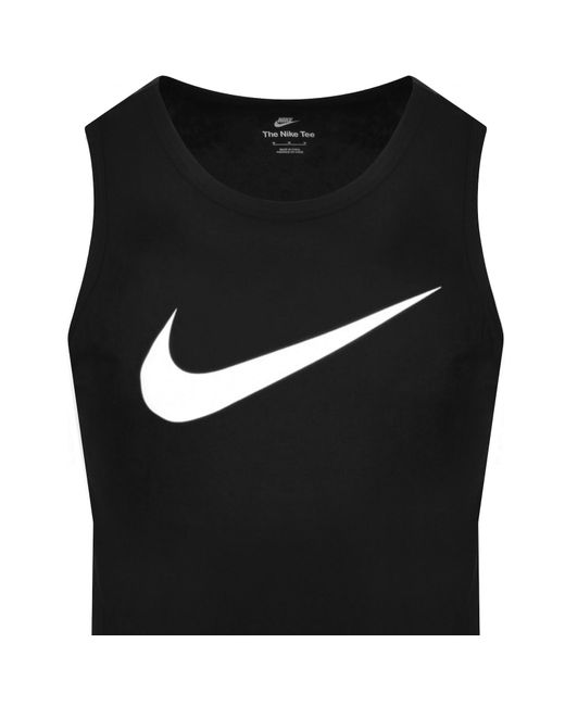 Nike Black Swoosh Icon Vest T Shirt for men