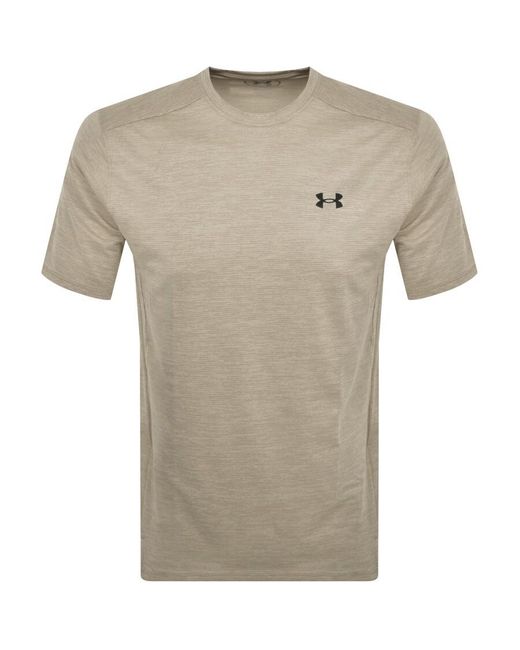 Under Armour Gray Tech Vent T Shirt for men