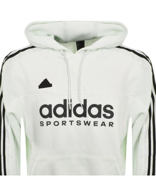 Adidas Originals Gray Adidas Sportswear Tiro Hoodie for men