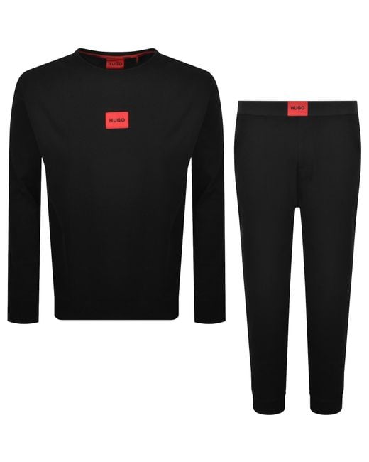 HUGO Black Galaxy Lounge Set for men