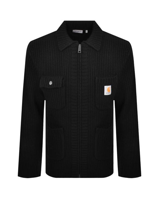 Carhartt Black Chore Knit Jacket for men
