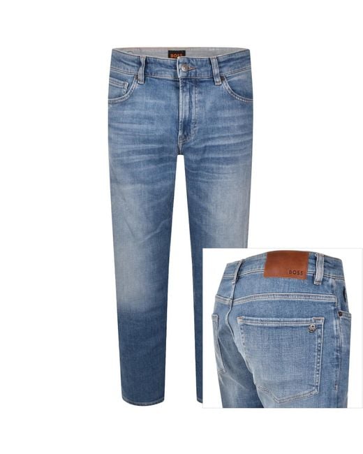 Boss Blue Boss Re Maine Regular Fit Jeans Light for men