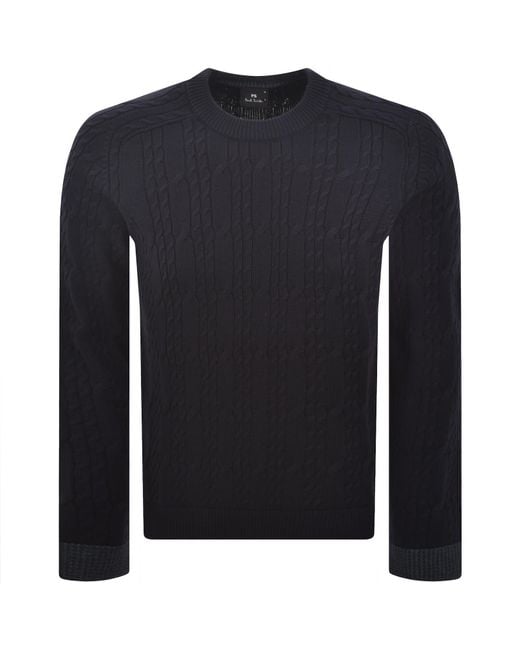 Paul Smith Blue Knit Jumper for men