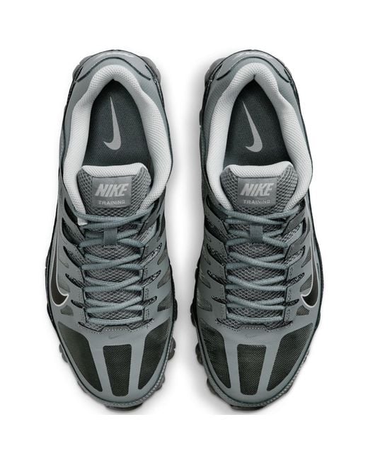 Nike Gray Training Reax 8 Mesh Trainers for men