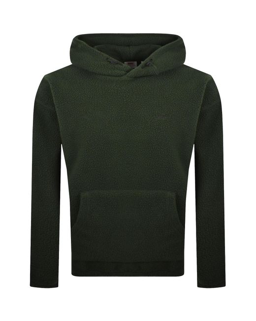 Levi's Green Original Cozy Up Hoodie for men
