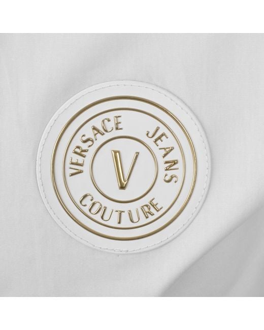Versace Jeans White Couture Patch Shirt for men