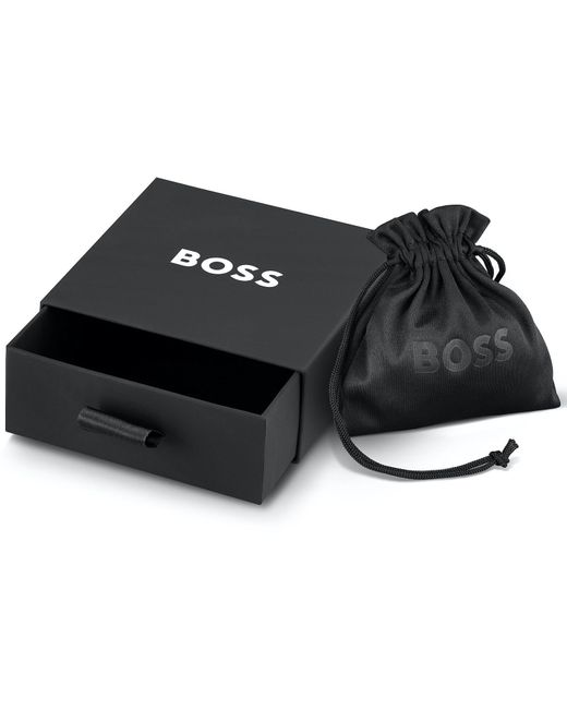 BOSS BUSINESS Metallic Boss Metal Link Essentials Bracelet for men