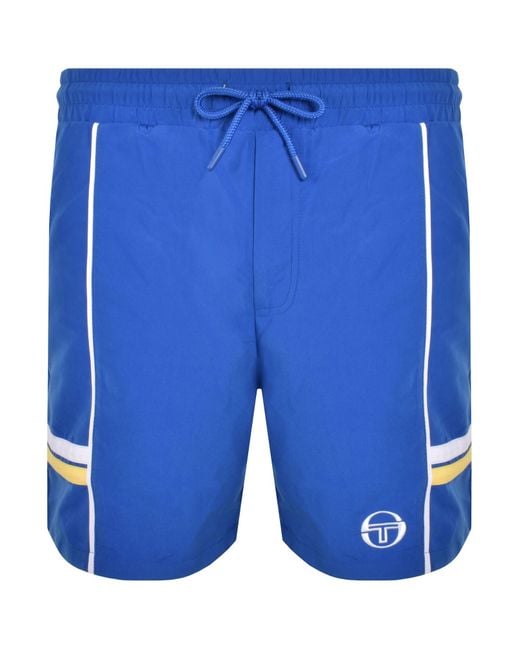 Sergio Tacchini Blue Romolo Swim Shorts for men