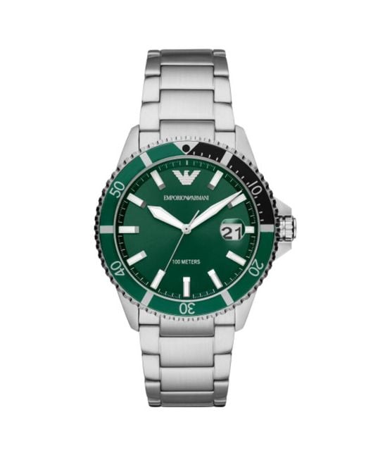 Armani Green Emporio Ar11338 Watch for men
