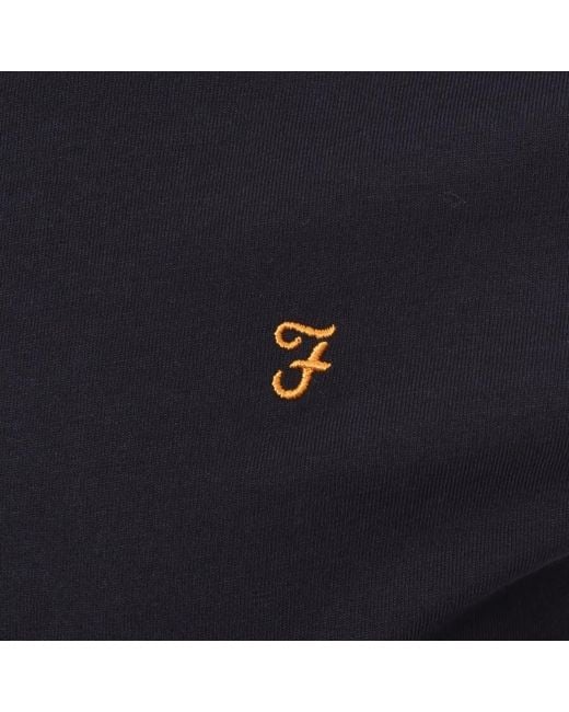 Farah Blue Farah Danny T Shirt for men