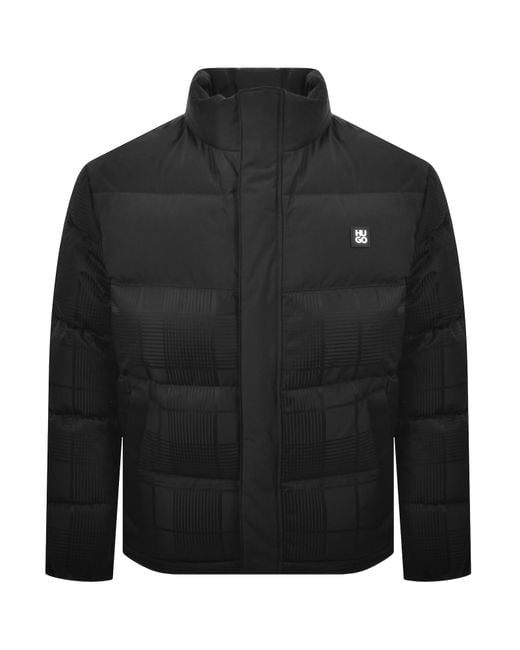 HUGO Black Balto Padded Jacket for men