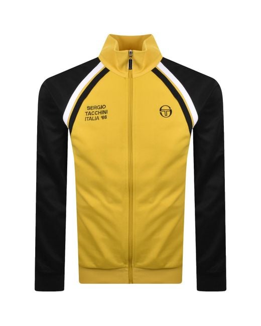 Sergio Tacchini Yellow Ghibli Davis Track Top for men