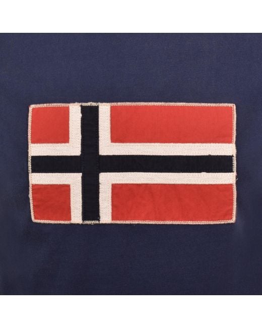 Napapijri Blue S-Reflect T Shirt for men