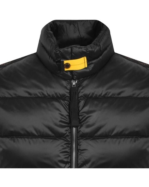 Parajumpers Black Jeordie Down Gilet for men