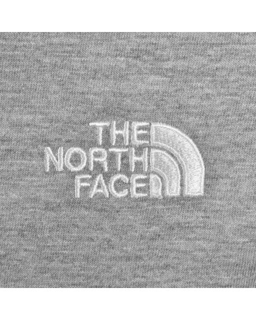 The North Face Gray Evolution Simple T Shirt for men