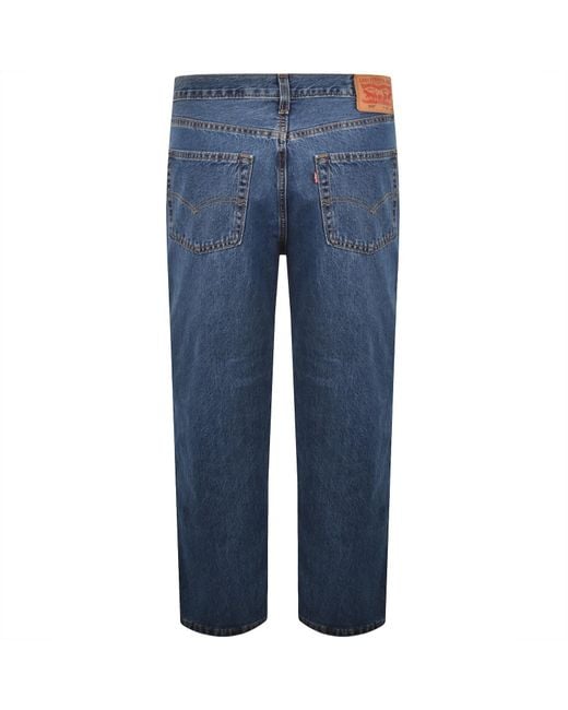 Levi's Blue 565 Loose Straight Fit Jeans for men