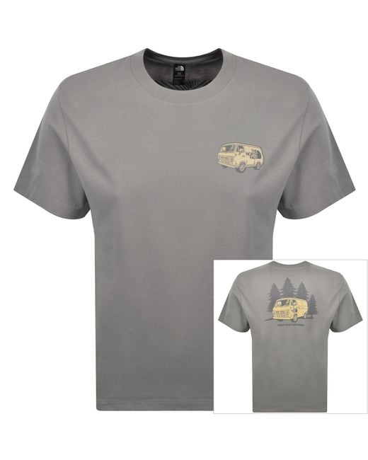 The North Face Gray Van Life T Shirt for men