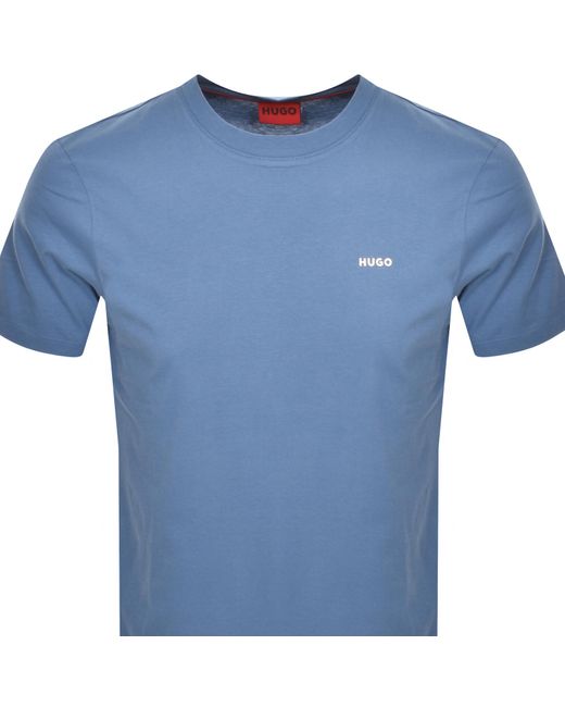 HUGO Blue Dero222 T Shirt for men
