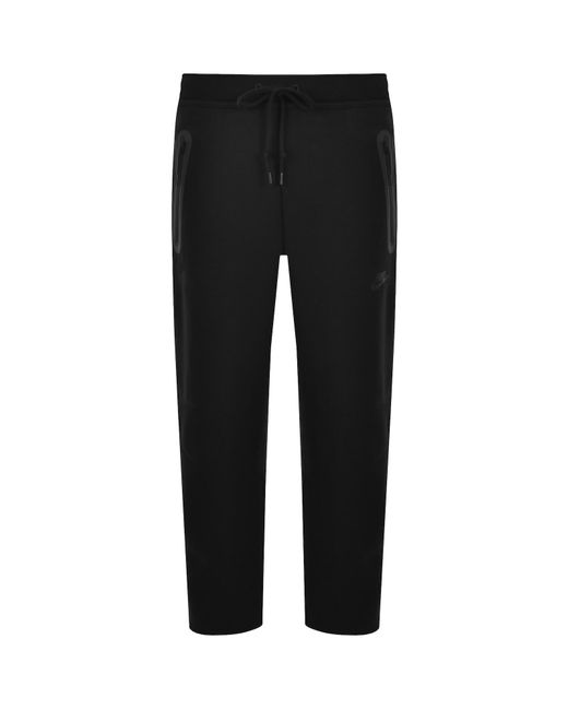 Nike Black Tech Fleece Jogging Bottoms for men