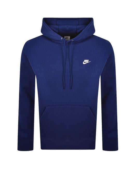 Nike Blue Club Hoodie for men