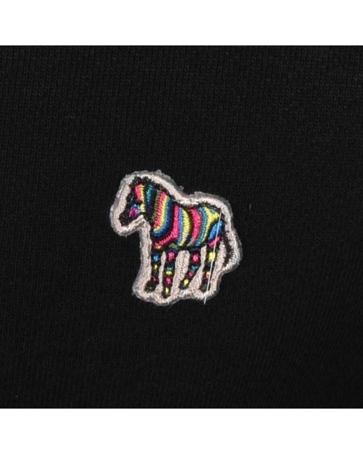 Paul Smith Black Pullover Hoodie for men