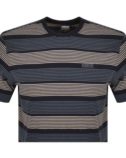 Barbour Black Putney T Shirt for men