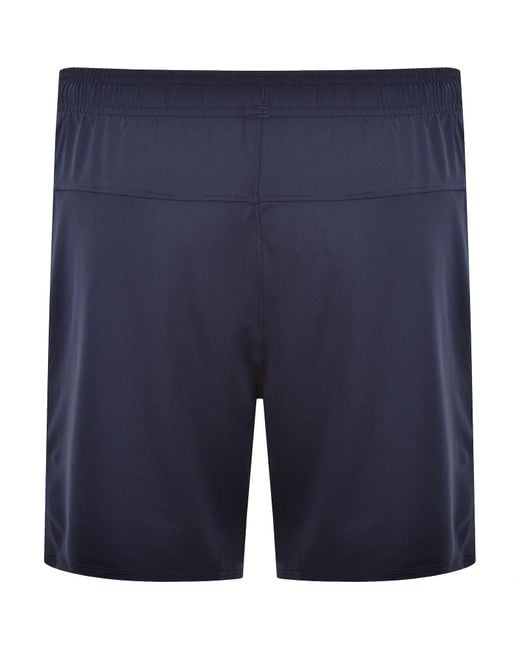 Under Armour Blue Logo Shorts for men