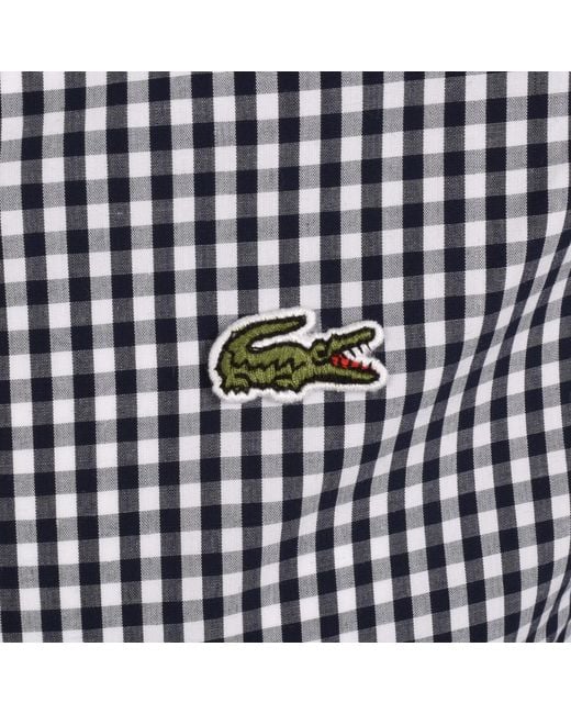 Lacoste Gray Short Sleeved Shirt for men