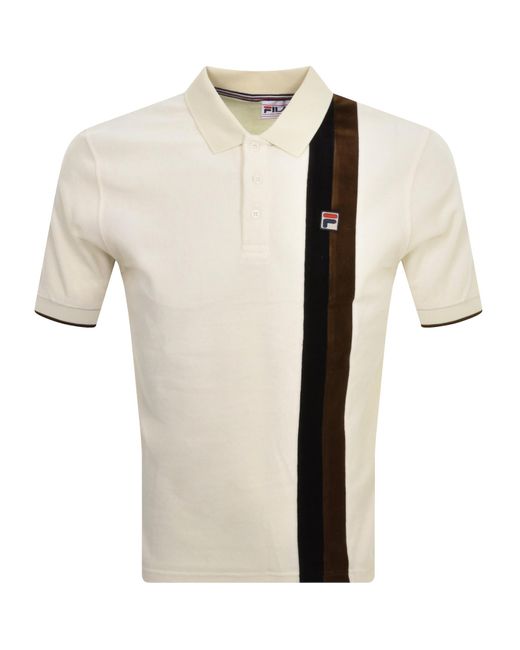 Fila Natural Terra Velour Polo T Shirt for men