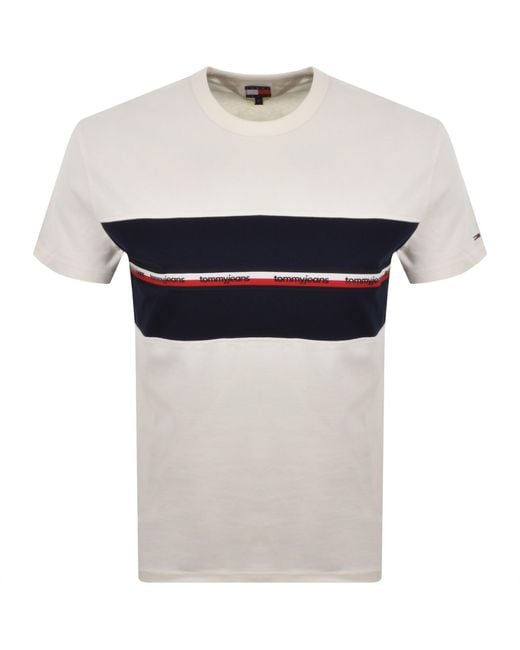 Tommy Hilfiger Blue Tape T Shirt Ancient for men