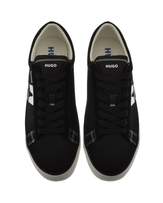 HUGO Black B Cross Tennis Trainers for men