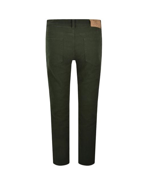 Ralph Lauren Green Varrick Slim Fit Chinos for men