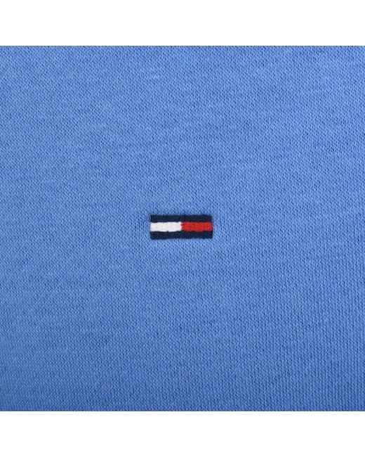 Tommy Hilfiger Blue Flag Logo Hoodie for men