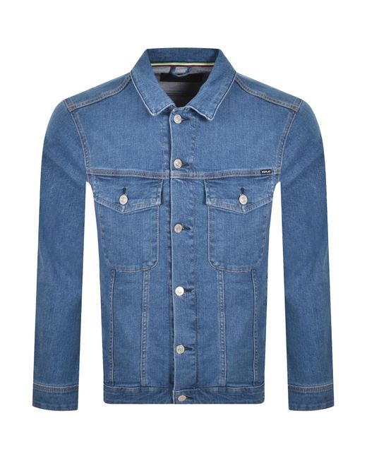 Replay Blue Jacket for men